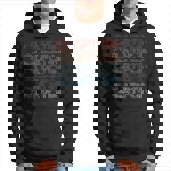 Clapton Nombre Retrointage Sudadera - Regaloses