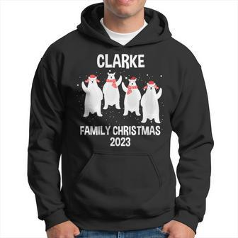 Clarke Family Name Clarke Family Christmas Hoodie - Seseable