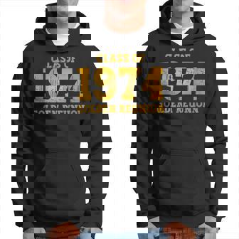 Class Of 1974 50Th Golden Reunion 74 Grad Reunion Hoodie - Seseable
