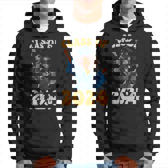 Class Of 2024 Senior Graduate Graduation Girls Hoodie - Seseable