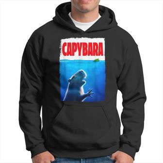 Classic Capybara Paws Lover Animals Outfits Capybaras Kawai Hoodie | Mazezy