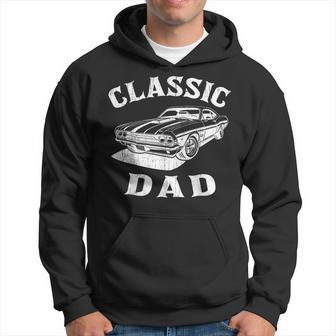 Classic Dad Classic Sport Muscle Car For Fathers Day Hoodie - Thegiftio UK