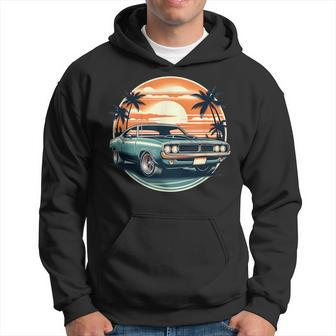 Classic Muscle Car Retro Vintage Style Hoodie - Seseable