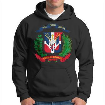 Coat Of Arms Republica Dominicana Bandera Dominican Flag Hoodie - Monsterry AU