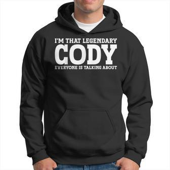 Cody Surname Team Family Last Name Cody Hoodie - Seseable