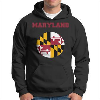 College University Style Maryland Flag Team Sports Fan Hoodie - Monsterry AU