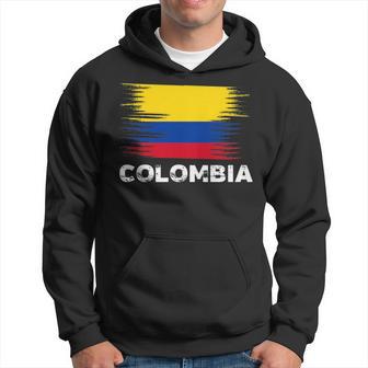 Colombia Colombian Flag Sport Soccer Football Hoodie - Monsterry DE