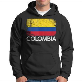 Colombian Flag Vintage Made In Colombia Hoodie - Monsterry DE