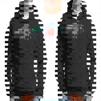 Colorado Flag Retro Vintage Colorado Mountains Trees Hoodie | Mazezy