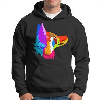 Coloring Cute Fox For Foxes Forest & Animal Lovers Hoodie - Monsterry