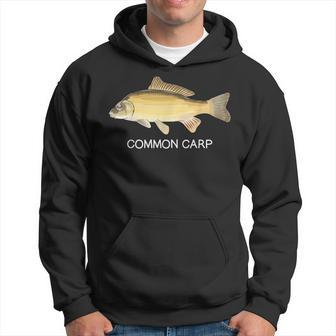 Common Carp Freshwater Game Fish Hoodie - Monsterry