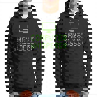 Computer Whisperer Tech Guys Nerd Geek It Support Hoodie - Thegiftio