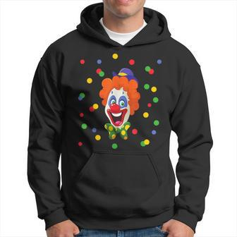 Confetti Clown Carnival Costume Hoodie - Seseable