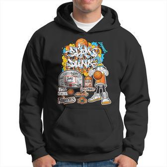Cool Basketball Graffiti Style Illustration Graphic s Hoodie - Monsterry