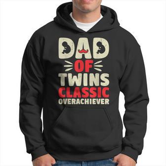 Cool Dad Of Twins Classic Overachiever Father's Day Hoodie - Monsterry DE