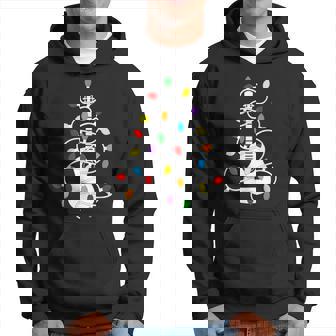 Cool Guitar Christmas Guitar Lovers Christmas Tree Hoodie | Mazezy