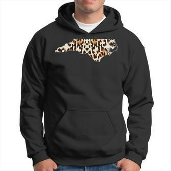 Cool Home North Carolina State Leopard Cheetah Print Hoodie - Monsterry DE