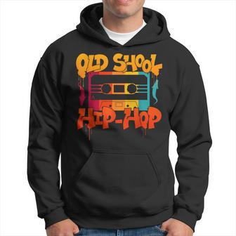 Cool Retro Old School Hip Hop 80S 90S Costume Cassette Hoodie - Seseable