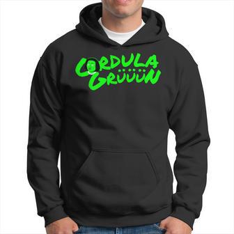 Cordula Green Idea Fun Party Hoodie - Seseable