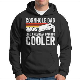 Cornhole Vintage Cornhole Dad Father's Day Hoodie - Thegiftio UK