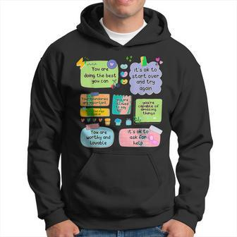 Counselor Note To Self Mental Health School Hoodie - Seseable