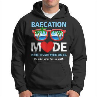 Couples Trip Matching Summer Vacation Baecation Mode-Vibes Hoodie - Monsterry CA