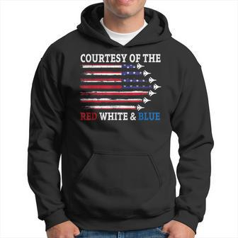 Courtesy Of The Red White And Blue Hoodie - Thegiftio UK