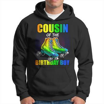 Cousin Birthday Boy Roller Skating Birthday Matching Family Hoodie - Thegiftio UK