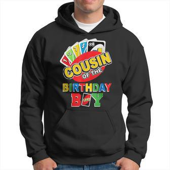 Cousin Of The Birthday Boy Uno Daddy Father 1St Bday Hoodie - Thegiftio UK