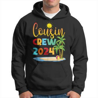 Cousin Crew 2024 Summer Vacation Beach Family Trips Matching Hoodie - Monsterry