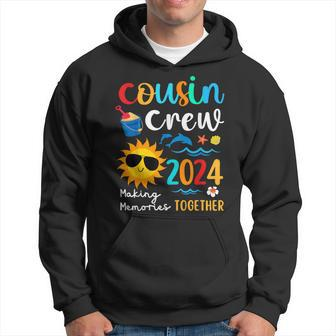 Cousin Crew 2024 Summer Vacation Beach Family Trips Matching Hoodie - Seseable