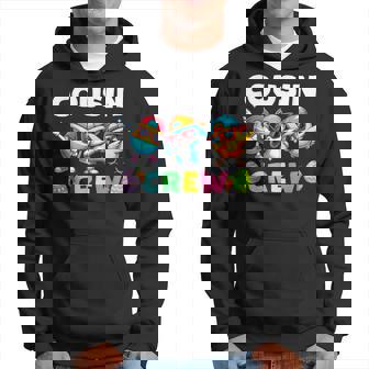 Cousin Crew Easter Bunny Family Matching Girls Boys Toddler Hoodie - Seseable