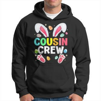 Cousin Crew Easter Bunny Family Matching Toddler Boys Girls Hoodie - Seseable