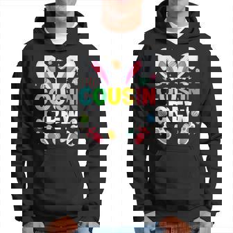 Cousin Crew Easter Bunny Family Matching Toddler Boys Girls Hoodie - Seseable