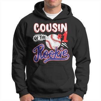 Cousin Of Rookie 1St Baseball Birthday Party Theme Matching Hoodie - Seseable