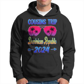 Cousins Trip Dominican Republic 2024 Glasses Cousin Matching Hoodie - Monsterry CA