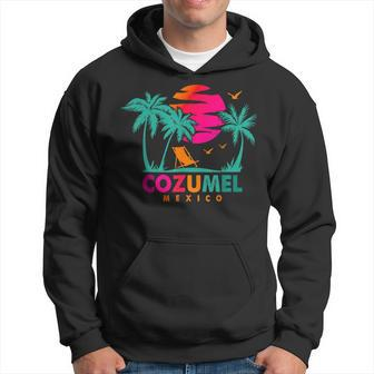 Cozumel Mexico Beach Vacation Spring Break Honeymoon Hoodie - Seseable