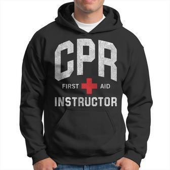 Cpr First Aid Aed Instructor Hoodie - Monsterry UK