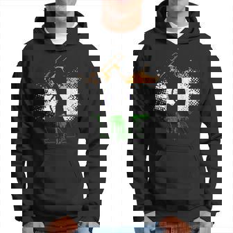 Cricket Player Indian Flag Vintage Cricket India Hoodie - Seseable