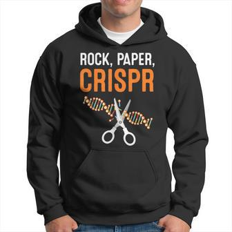 Crispr Rock Paper Scissors Scientist Biologist Hoodie - Monsterry DE