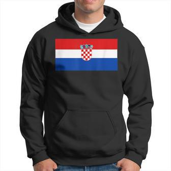 Croatia 2021 Flag Love Soccer Cool Football Fans Support Hoodie - Seseable