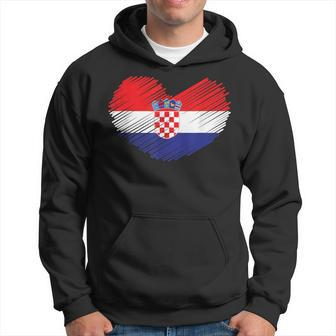 Croatia Flag Hrvatska Land Croate Croatia Hoodie - Seseable