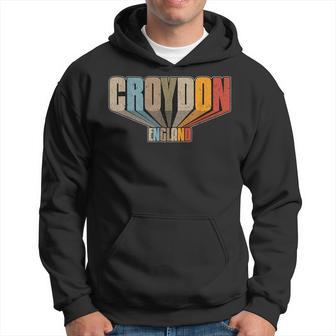 Croydon Greater London Vintage Distressed T Hoodie - Monsterry UK