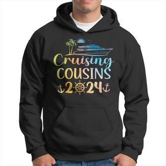 Cruising Cousins Matching Cousin Family Cruise 2024 Hoodie - Thegiftio UK