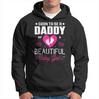 Cute Expecting Father Dad Soon To Be Daddy Of A Girl Hoodie - Thegiftio