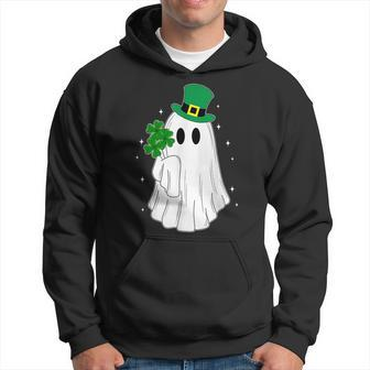 Cute Ghost Lucky St Patrick's Day Costume Boujee Boo-Jee Hoodie - Seseable