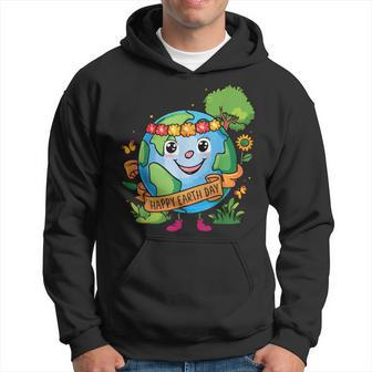 Cute Planet Earth Awareness Day Happy Earth Day 2024 Hoodie | Mazezy UK