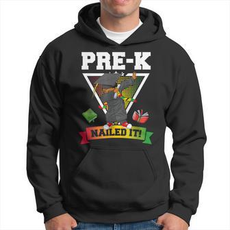 Dabbing Graduation Boy Preschool Nailed It Class Of 2024 Hoodie - Monsterry UK