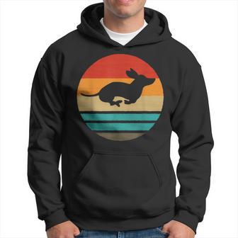 Dachshund Retro Dog Hoodie - Thegiftio UK