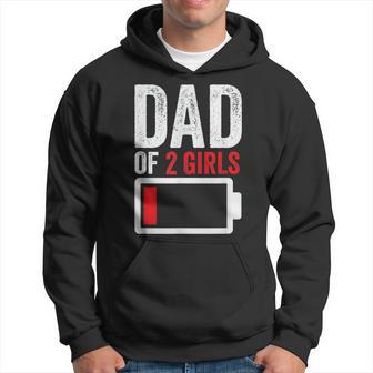 Dad Of 3 Girls From Daughter Wife To Fathers Day Hoodie - Thegiftio UK